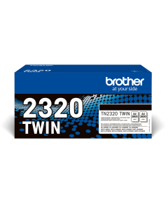 Brother TN-2320TWIN 2-Pack Black High Yield Toner Cartridges