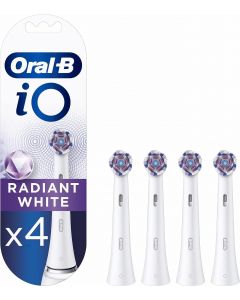 Oral-B iO Radiant White Toothbrush Heads - 4 Piece bundle