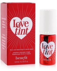 Benefit Lovetint Fiery Red Lip Stain &amp; Liquid Blush Tint, 6ml