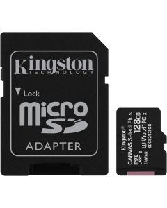 Kingston Canvas Select Plus microSD Card SDCS2/128 GB Class 10