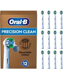 Oral-B Pro Precision Clean Electric Toothbrush Heads - 12 Pack