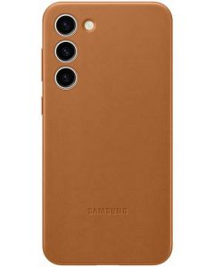 Samsung Galaxy S23+ Leather Case, Camel