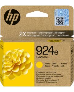 HP 924e EvoMore Yellow Ink Cartridge - 4K0U9NE