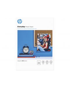 HP Everyday Photo Paper, Glossy, 200 g/m2, A4 (210 x 297 mm), 25 Sheets - Q5451A