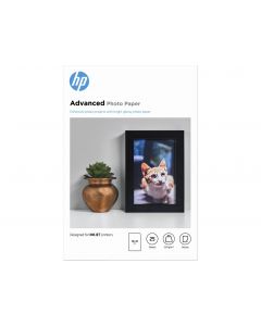 HP Advanced Photo Paper, Glossy, 250 g/m2, 10 x 15 cm (4 x 6&quot;), 25 Sheets - Q8691A