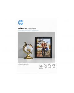 HP Advanced Photo Paper, Glossy, 250 g/m2, A4 (210 x 297 mm), 25 Sheets - Q5456A