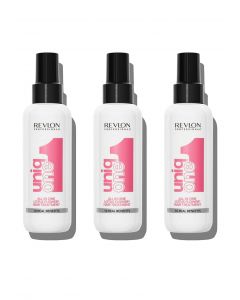Uniq One All in One Hair Treatment 150ml - Lotus Flower - 3 Pack Bundle