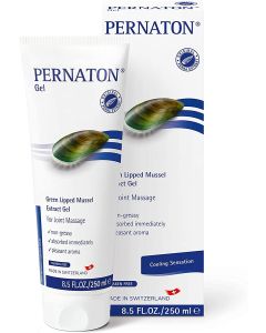 Pernaton Green Lipped Mussel Gel for Joint Massage, 250ml 2 Packs
