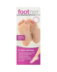 Footner Exfoliating Socks, 1 pair