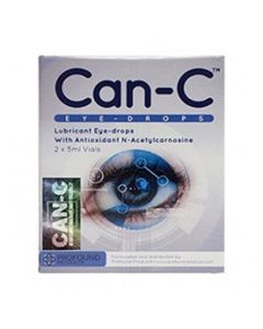 CAN-C Eye Drops 2x 5ml Vials