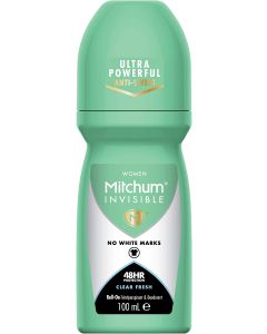 Mitchum Invisible Roll On Clear Fresh, 100ml