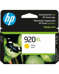 HP 920XL High Yield Yellow Ink Cartridge - CD974AE