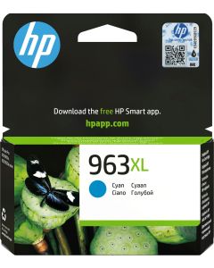 HP 963XL High Yield Cyan Ink Cartridge - 3JA27AE