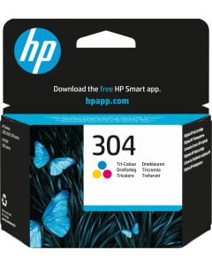 HP 304 Colour Ink Cartridge - N9K05AE