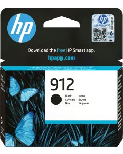 HP 912 Black Ink Cartridge - 3YL80AE