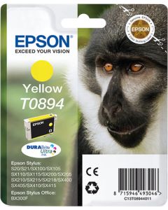 Epson T0894 Monkey Yellow Ink Cartridge