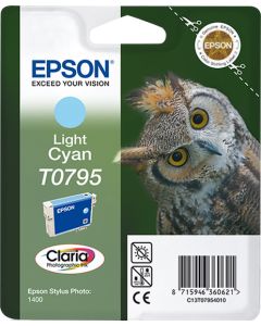 Epson T0795 Owl Light Cyan Ink Cartridge