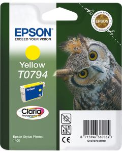 Epson T0794 Owl Yellow Ink Cartridge