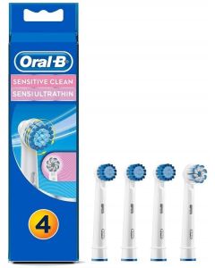 Oral-B Sensitive Clean and SensiUltraThin Toothbrush Heads - 4 Pack