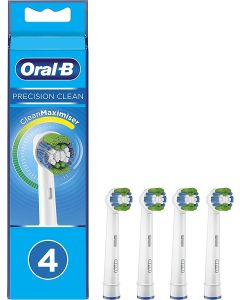 Oral-B Precision Clean Toothbrush Heads with CleanMaximiser - 4 Pack