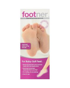 Footner Exfoliating Socks, 1 pair