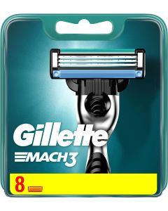 Gillette Mach3 Razor Blades - 8 Pack