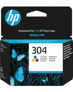 HP 304 Colour Ink Cartridge - N9K05AE