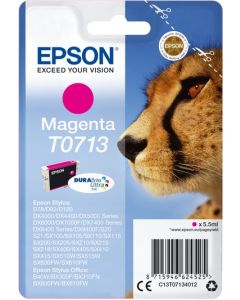Epson T0713 Cheetah Magenta Ink Cartridge