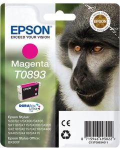 Epson T0893 Monkey Magenta Ink Cartridge