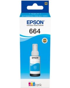 Epson Ecotank 664 Cyan Ink Bottle