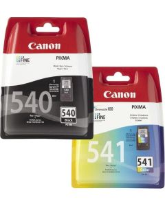 Canon PG-540 Black &amp; CL-541 Colour Ink Cartridge Bundle Pack