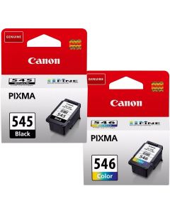 Canon PG-545 Black &amp; CL-546 Colour Ink Cartridge Bundle Pack
