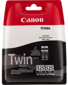 Canon PGI-525 Black Ink Cartridge Twin Combo Pack - 4529B010