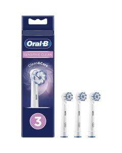 Oral-B Sensitive Clean Toothbrush Heads - 3 Pack