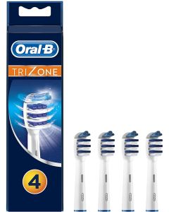 Oral-B TriZone Toothbrush Heads - 4 Pack
