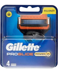 Gillette ProGlide Power Razor Blades - 4 Pack (orange)