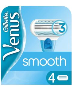 Gillette Venus Smooth Razor Blades - 4 Pack