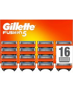Gillette Fusion5 Razor Blades - 16 Piece Bundle (2 Packs of 8)