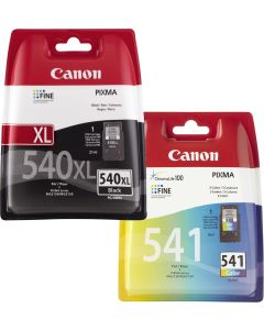 Canon PG-540XL Black &amp; CL-541 Colour Ink Cartridge Bundle Pack