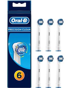 Oral-B Precision Clean Toothbrush Heads - 6 Piece Bundle (2 Packs of 3)