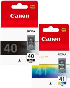 Canon PG-40 Black &amp; CL-41 Colour Ink Cartridge Bundle Pack