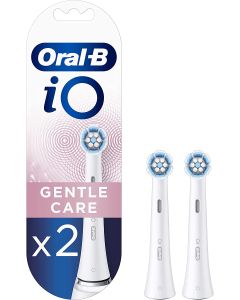 Oral-B iO Gentle Care Cleaning Toothbrush Heads - 2 Pack