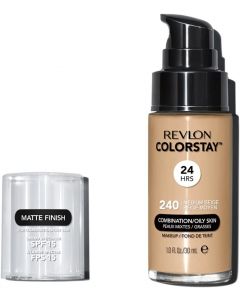 Revlon Colorstay Foundation, Combination/Oily Skin, Medium Beige (240), 30ml