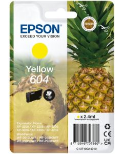 Epson 604 Pineapple Yellow Ink Cartridge