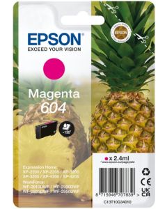 Epson 604 Pineapple Magenta Ink Cartridge