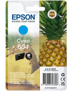 Epson 604 Pineapple Cyan Ink Cartridge