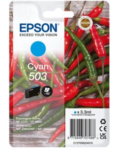 Epson 503 Chillies Cyan Ink Cartridge