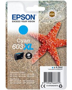Epson 603XL Starfish Cyan Ink Cartridge