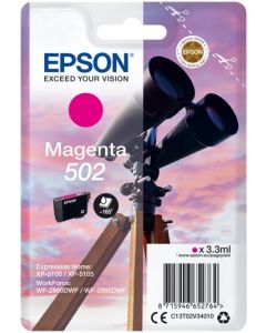 Epson 502 Binoculars Magenta Ink Cartridge