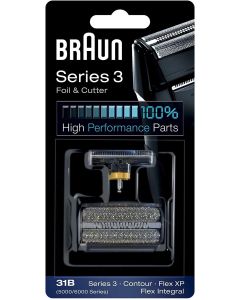 Braun Series 3 Electric Shaver Replacement Foil Cartridge, 31B